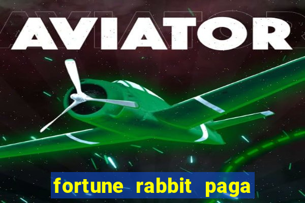 fortune rabbit paga mesmo Informational